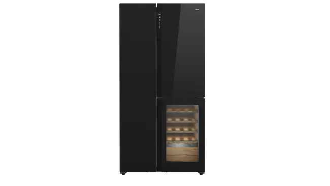 Frigorífico americano Side by Side Total No Frost con motor inverter y vinoteca integrada
