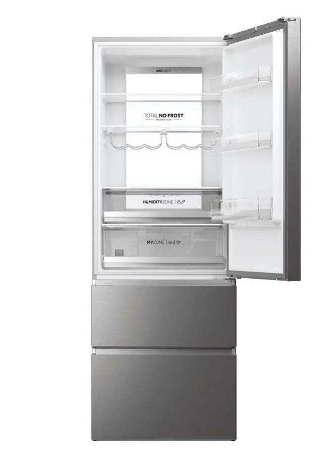 Frigorífico combi Haier Wifi, Total No Frost, 70 cm de ancho 3D 70 Series 7 - HTW7720DNMP