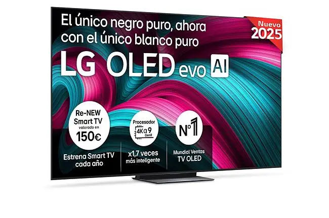 TV OLED evo AI C5 210cm (83") LG OLED83C56LA, Smart TV 4K