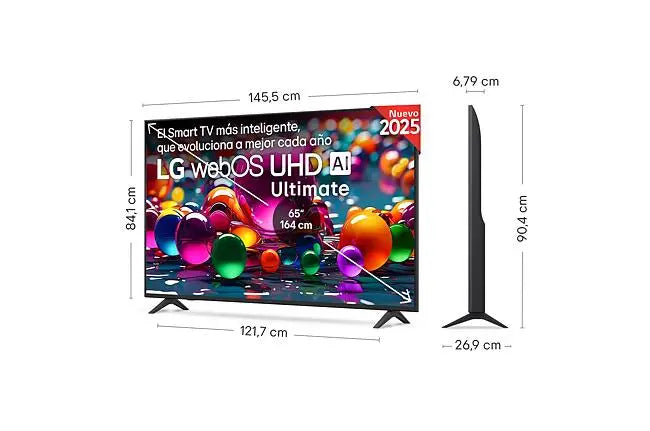 LG TV LED 164cm (65") LG UHD Ultimate AI 65UA75006LA, 4K Smart TV