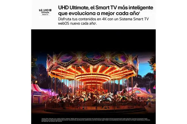 LG TV LED 164cm (65") LG UHD Ultimate AI 65UA75006LA, 4K Smart TV