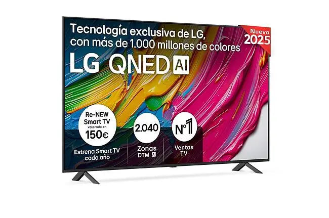 LG TV QNED AI 164cm (65") LG 65QNED80A6A, 4K Smart TV
