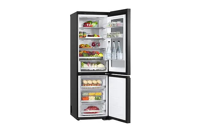 Frigorífico Combi LG No Frost, 186 cm, 352 l, InstaView, negro- GBG5160CEV