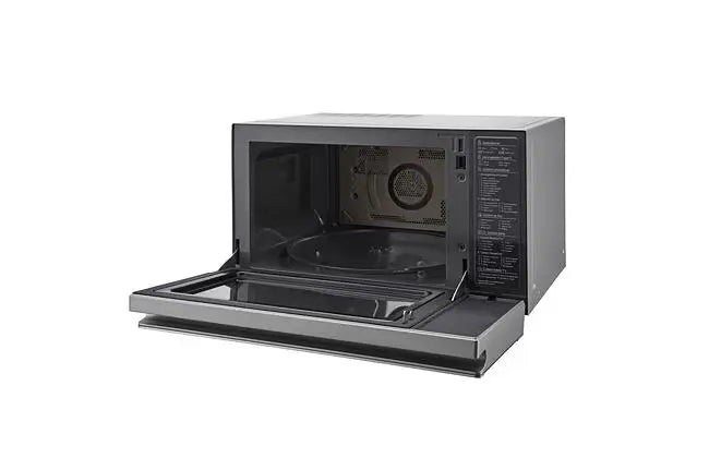 Microondas LG 39 litros, grill, 1.100 w y 4 en 1 Smart Inverter- MJ3965ACS