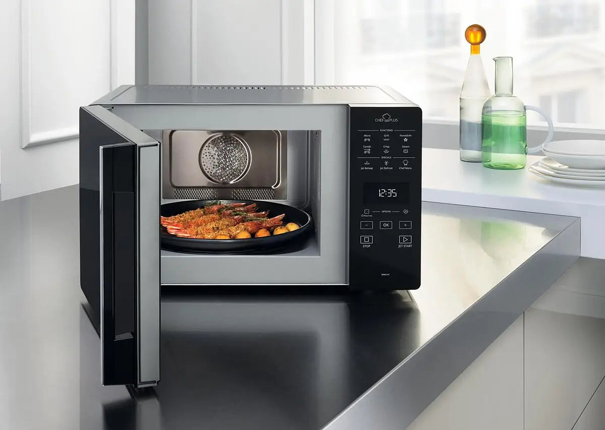 Microondas convección Whirlpool 25 litros y con grill - MCP 349 SL