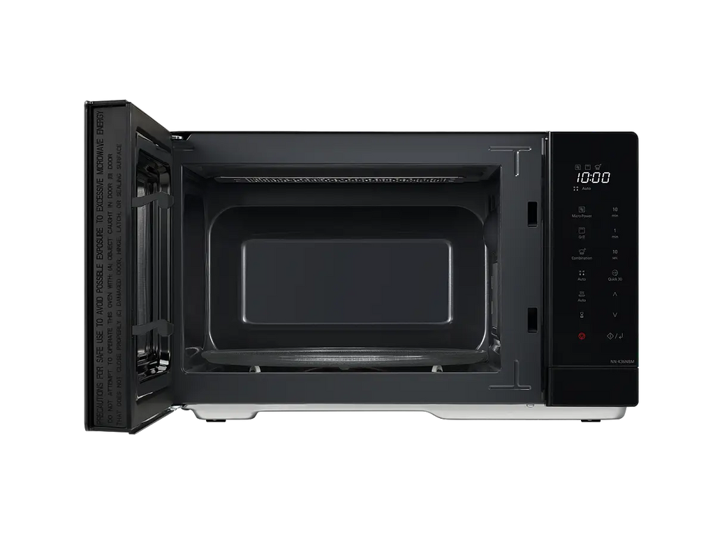 Microondas Panasonic 24 litros y grill - NN-K36NBMEPG
