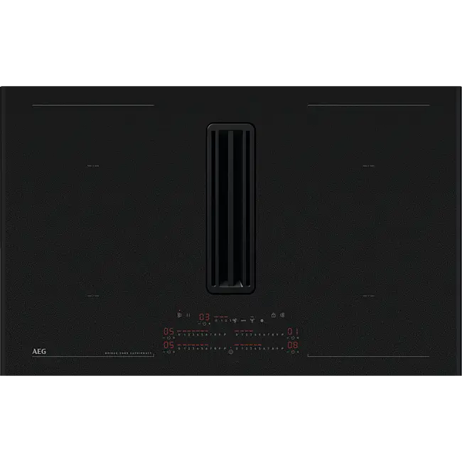 Placa inducción AEG con campana, 4 zonas - NCP84C01AZ