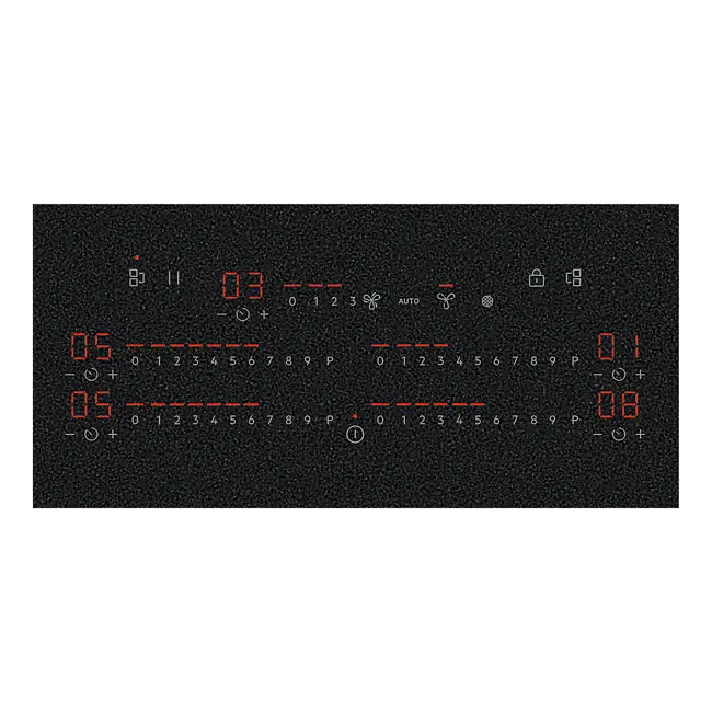 Placa inducción AEG con campana, 4 zonas - NCP84C01AZ