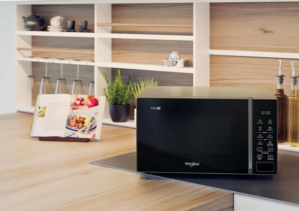 Microondas Whirlpool 20 litros y grill - MWP 203 SB