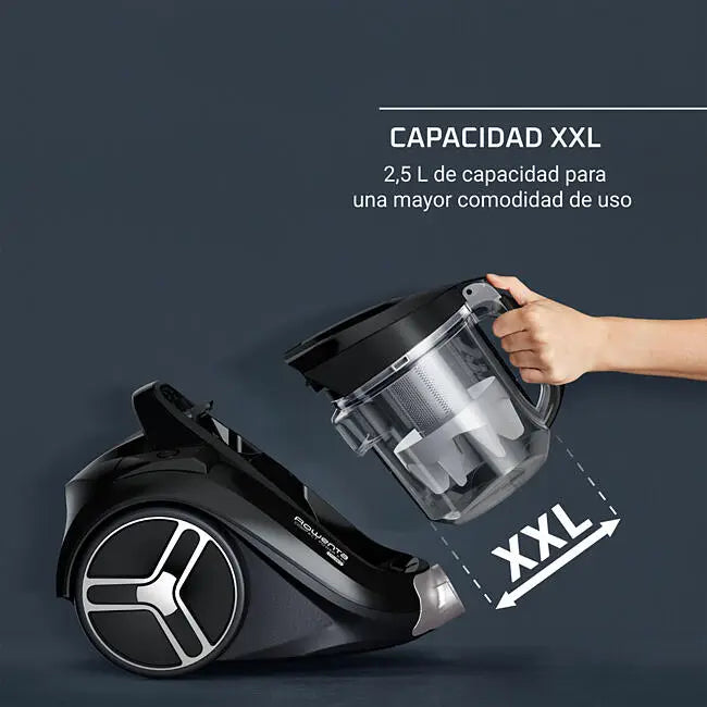 Aspirador Rowenta Compact Power XXL con Tecnología ciclónica