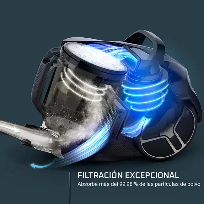 Aspirador Rowenta Compact Power XXL con Tecnología ciclónica