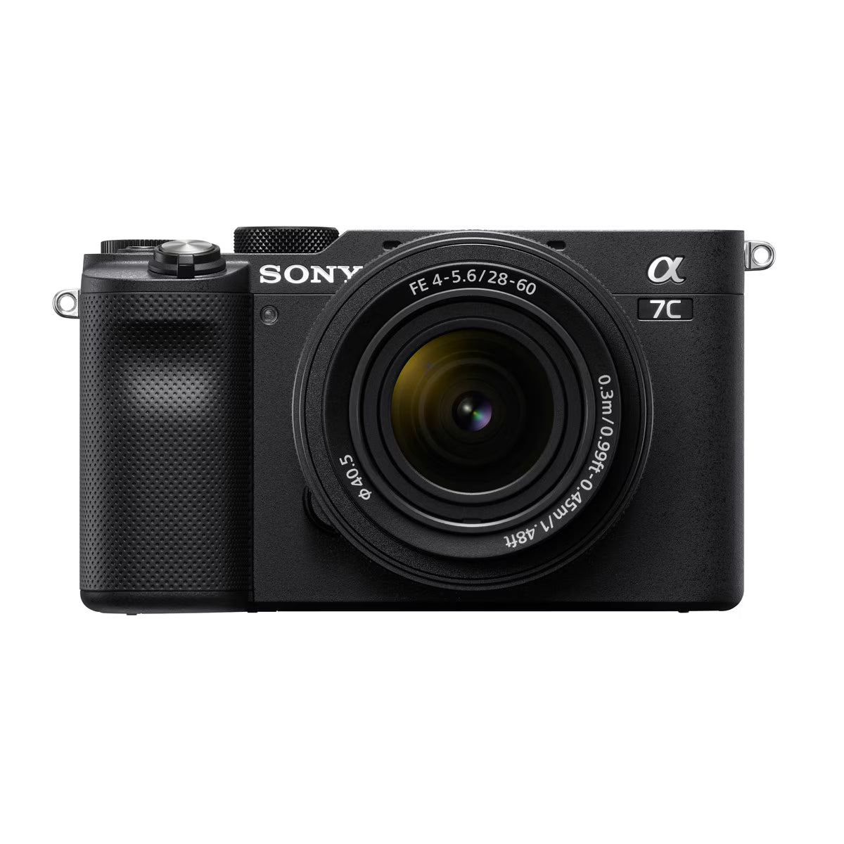 Sony Alpha 7C cámara Evil Full Frame con objetivo zoom de 28-60mm y sensor CMOS Exmor R de fotograma completo de 24,2 MP. Vídeos 4K(ILCE7CLB.CEC)